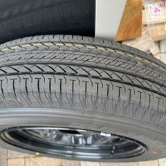 断捨離【新車外し】ジムニー JB64 純正ホイール＆タイヤ5本セットの画像
