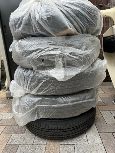 断捨離【新車外し】ジムニー JB64 純正ホイール＆タイヤ5本セット