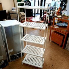 7/23IKEA/イケア スチールシェルフ MULIG スチール...