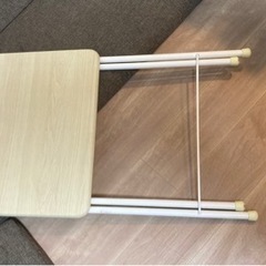 山善　YAMAZEN　テーブル ミニ 折りたたみ式の画像