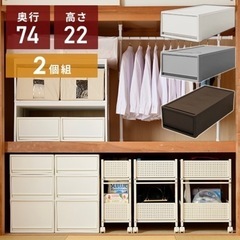 【あげます】衣装ケース  押入れ収納の画像