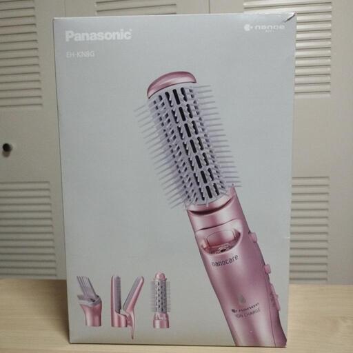 Panasonic　くるくるドライヤー　ナノケア　ナノイー　ペールピンク　EH-KN8G-PP家電 美容家電