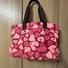 ★coachコーチ★ハート柄トートバッグ★の画像