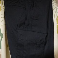 お話し中 作業ズボン（黒・Lサイズ）新品未使用 お値下げの画像