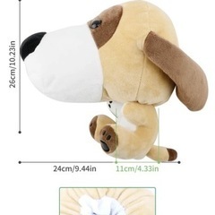 【新品】ドライバー用ヘッドカバー　犬の画像