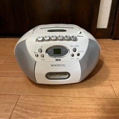 CDラジカセ　　ジャンク品としてお使いください
