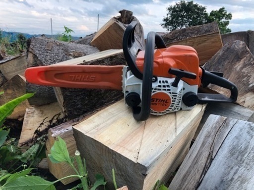 スチール、MS-170チェーンソー中古品ただいま交渉中