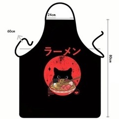 ②ラーメン猫のエプロン〈久 