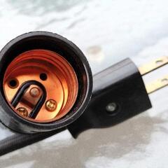 コンセントプラグ付 E26電球ソケットの画像