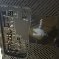 AQUOSテレビ　リモコン、BSカード付きの画像