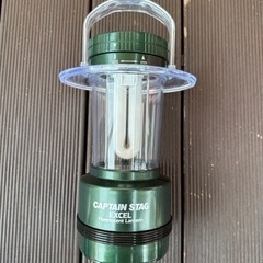 ☆　キャンプ用品（ランタン）　CAPTAIN STAG 蛍光灯ランタン の画像