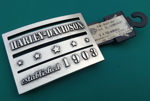 ハーレーダビットソン　純正ベルトバックル　希少プレミア　新品未使用品！⑥