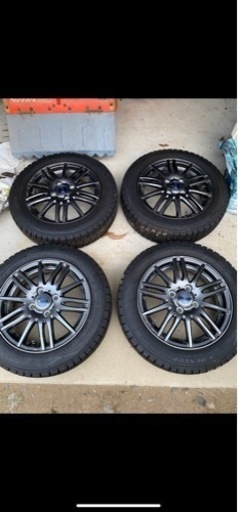 155/65/R14 スタッドレスアルミホイール　4本セット　2022年製