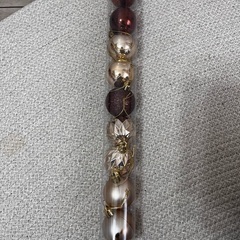 クリスマスツリー（オーナメント付き） LEDツリーシラカバウッド ニトリの画像