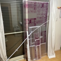 【バラ売り不可】中空ポリカ4mm厚各種サイズとレール各種セット