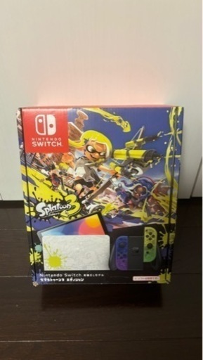 【新品同様】任天堂Switch本体スプラトゥーン3エディション有機ELモデルバッテリー強化版