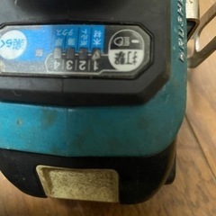 マキタ インパクト18v バッテリー等付の画像