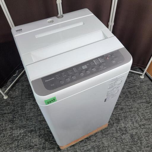 ‍♂️売約済み❌6679‼️配送設置は無料‼️最新2021年製✨Panasonic 7kg 洗濯機