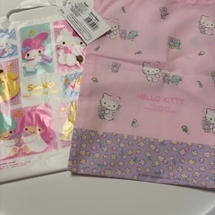 ぐでたまぬいぐるみとSanrio巾着セット⭐️の画像