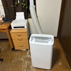 山善　移動式エアコン　12畳　大容量　使用期間一年　美品の画像