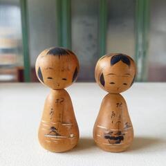 【こけし　昭和レトロ　お土産】の画像