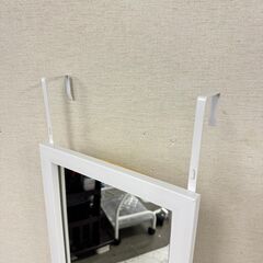  18770   ドア掛け鏡　姿見   ◆大阪市内・東大阪市他 6,000円以上ご購入で無料配達いたします！◆ ※京都・高槻・枚方方面◆神戸・西宮・尼崎方面◆生駒方面、大阪南部方面　それぞれ条件付き無料配送あり！            の画像
