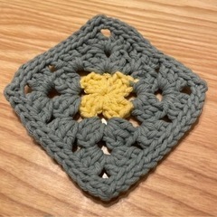 かぎ編み　ハンドメイド　コースター　3枚セットの画像