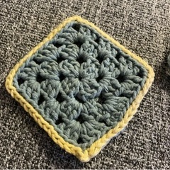 かぎ編み　ハンドメイド　コースター　3枚セットの画像