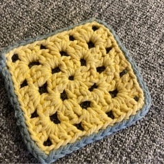 かぎ編み　ハンドメイド　コースター　3枚セットの画像