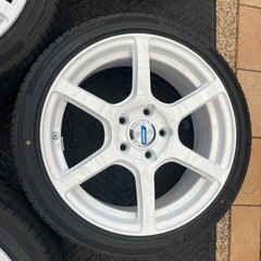 RAYS グラムライツ57C6 SWK premium +zc33s純正タイヤセットの画像