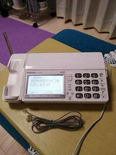 ジャンク）Panasonic FAX付き電話機 KX-PD683コピーできます!