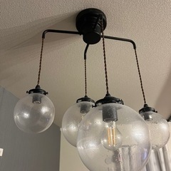ペンダントライトセット　アエル一階の家具屋　電球ありません！！！！