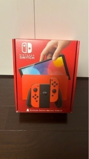 【新品同様】任天堂Switchマリオレッド有機ELモデルバッテリー強化版➁