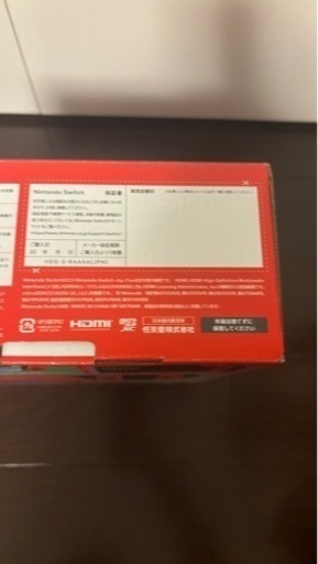 【新品同様】任天堂Switchマリオレッド有機ELモデルバッテリー強化版➁
