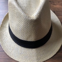 【古着】ハット 麦わら ストロー レディース 現品限り 在庫処分 値下げ 中古の画像