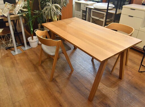 ●近郊格安配送(*'ω'*)●定価12万！　ウニコ　エレムト　ダイニングセット　中古品●相模原　横浜　神奈川　unico 140●