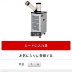スポットエアコン7月3日購入しました
