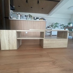 【美品】ナチュラルカラー　テレビ台の画像