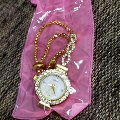 未開封☆調節可能なプルストラップクォーツ腕時計 ブレスレット ファッショナブルの画像