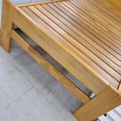 J7242　木製ベッドフレーム　シングル　クリーニング済　【リユースのサカイ柏店】の画像