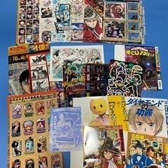 【受付7/31まで】漫画　シール・ブックカバー・しおり・カード等