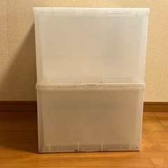 衣装ケース(2つ)の画像