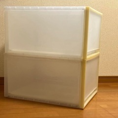 衣装ケース(2つ)の画像