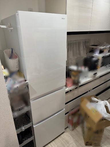 【値下げしました】Haier冷蔵庫　使用期間1年5ヶ月