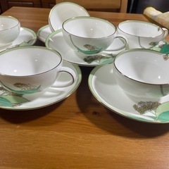 ※40%値下げ※レトロ　カップ&ソーサー　スプーン