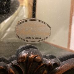 ◆希少な昭和レトロインテリア◆日本製◆イタリアンミラー　壁掛け鏡 　レトロアンティーク 中古◆希少デザイン♪の画像