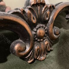 ◆希少な昭和レトロインテリア◆日本製◆イタリアンミラー　壁掛け鏡 　レトロアンティーク 中古◆希少デザイン♪の画像