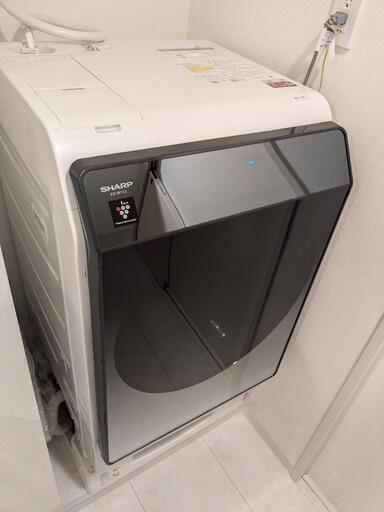 2021年製　5年保証　SHARP ドラム式洗濯機　ES-W113