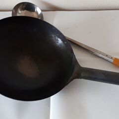 山田工業所　打ち出し中華鍋　27㎝