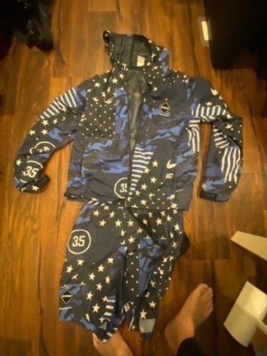 fcrb nike ブリストルナイキコラボセットアップ青色